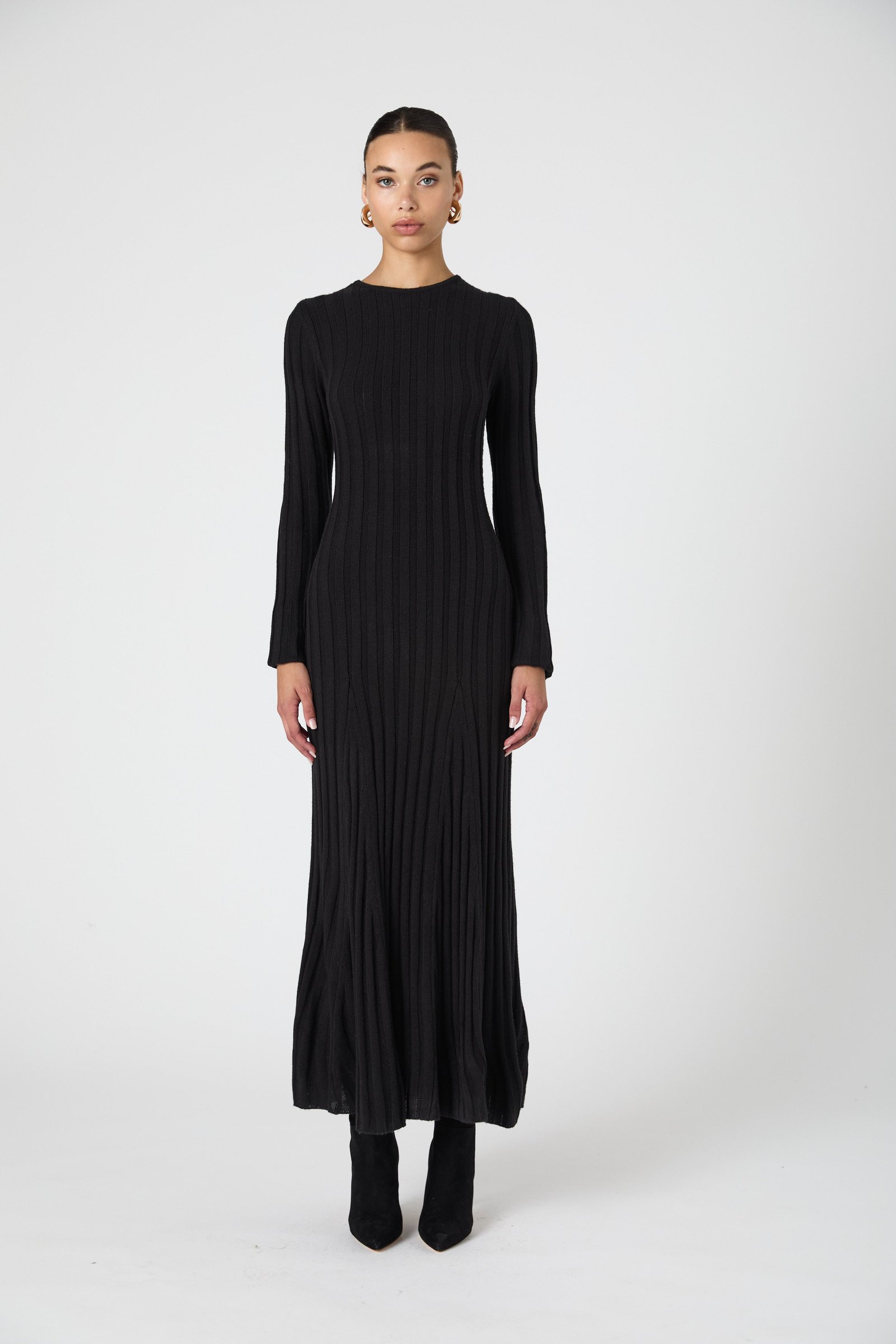 Babysoft Long Sleeve Midi Dress LA8