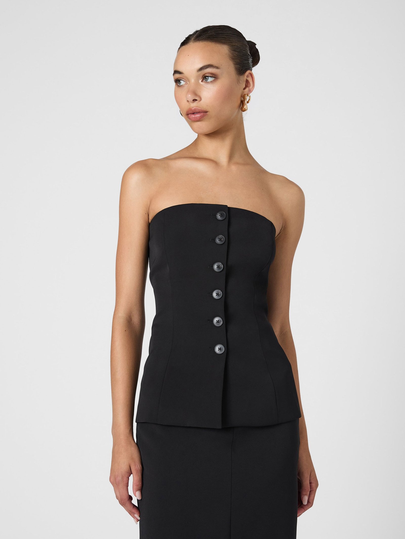 Harry Suiting Strapless Top LA18